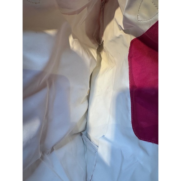 Longchamp Le Pliage Neo Tote Bag Hot Pink Nylon Leather Trim - Picture 9 of 10